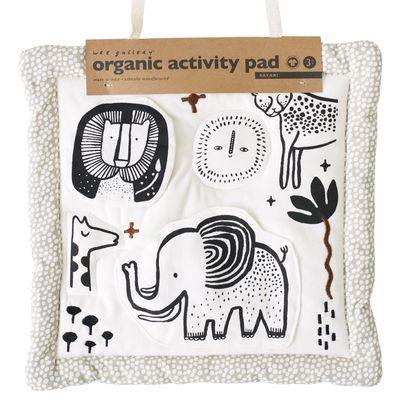 Organic Baby Activity Pad Black &amp; White