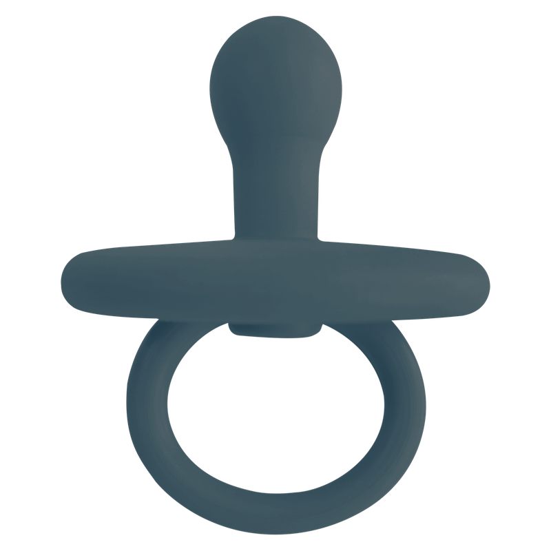 MinikOiOi Binkee 0+ month - Deep Blue - Orthodontic silicone pacifier