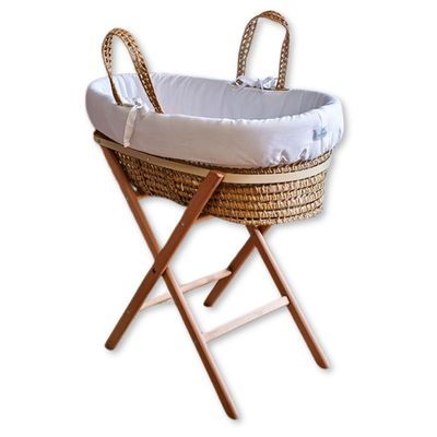 Funnababy® Moses Basket Set, incl Basket - Basic - White