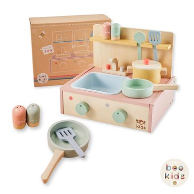 Just Bee Kids Wooden Table Top Kitchen (FSC)