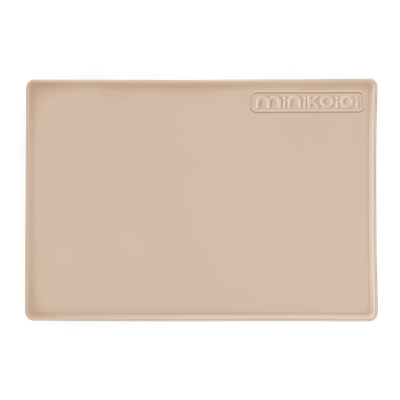 MinikOiOi Mat - Bubble Beige - Silicone feeding/baking mat, Silicone Place Mat