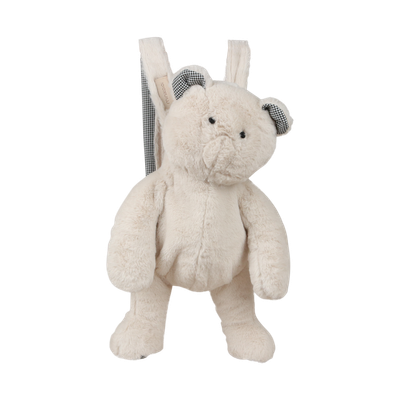 MinikOiOi® Borsa Orso – Peluche et sac 2in1 Borsa MinikOiOi® Mino l'orso