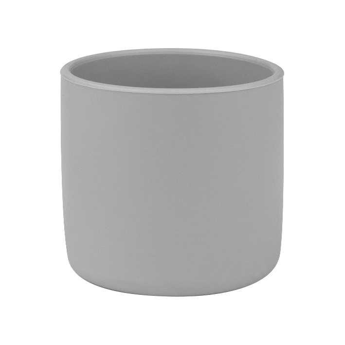 MinikOiOi Mini Cup - Powder Grey - Silicone cup