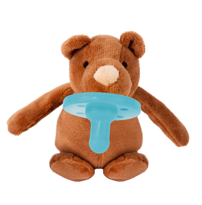 MinikOiOi Sleep Buddy - Moi - Ciuccio in silicone con peluche