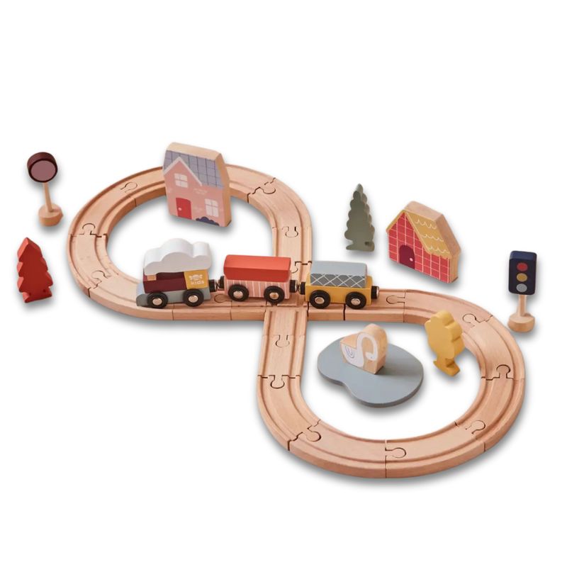 Just Bee Kids trenino in legno   (FSC)