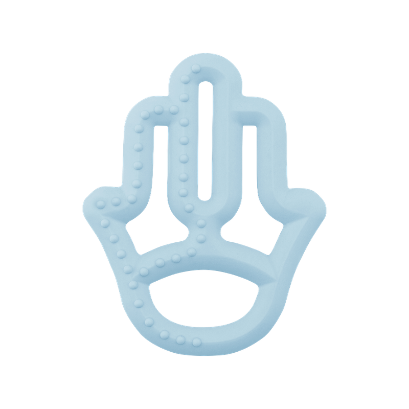MinikOiOi Toothee - Mineral Blue - Soft silicone teether