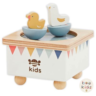 Just Bee Kids Wooden Music Box