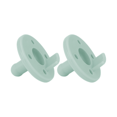 MinikOiOi BASICS - Sucette - River Green - Sucette orthodontique en silicone 2 pièces
