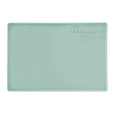 MinikOiOi Mat - River Green - Silicone feeding/baking mat, Silicone Place Mat