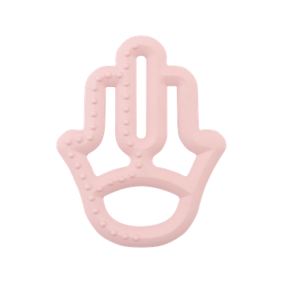 Toothee - Pinky Pink - Anneau de dentition en silicone souple MinikOiOi Toothee - Pinky Pink - Anneau de dentition en silicone souple