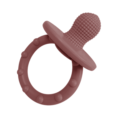 MinikOiOi Gumy - Velvet Rose - Soft silicone teether