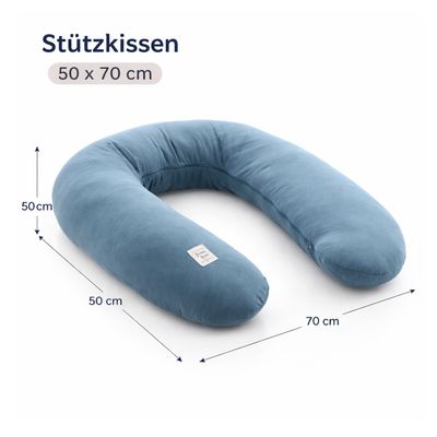 Funnababy® Cuscino di Supporto - blu - 50 x 70 cm Funnababy® Cuscino di Supporto - blu - 50 x 70 cm