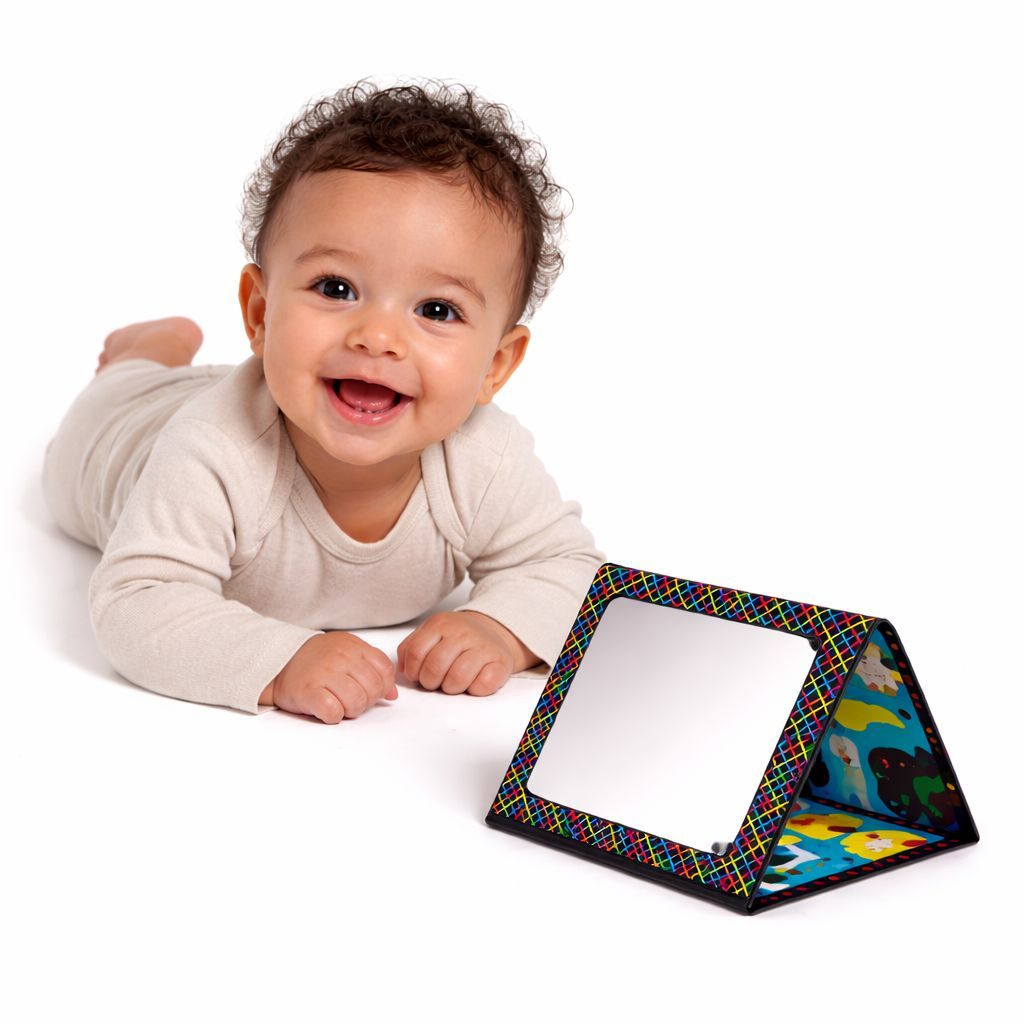 Specchio da pavimento per neonati Tummy Time