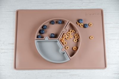 MinikOiOi Tappetino in Silicone – Per la pappa &amp; la cottura – Sicuro, Antiscivolo, Senza BPA, Braun…