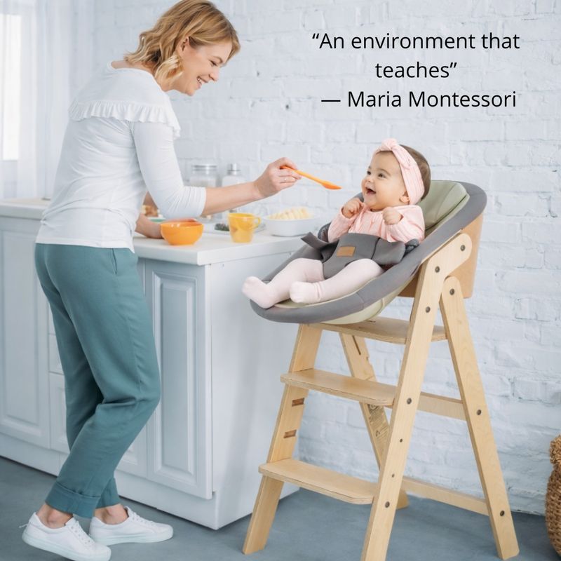MamaToyz WAVYBABY baby bouncer, NATURAL – product image, baby sleep essentials, wooden toy