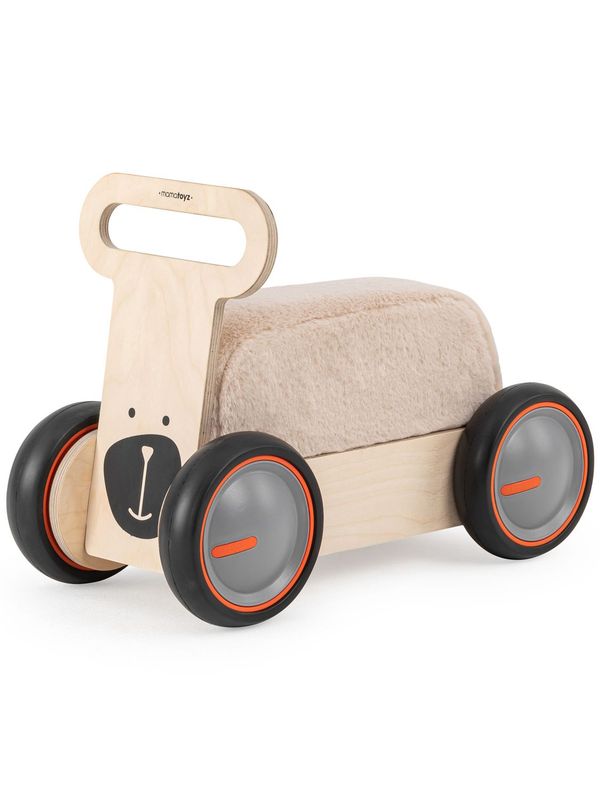 DRIVEME doux Bear Walker + Mont et Chariot à jouets