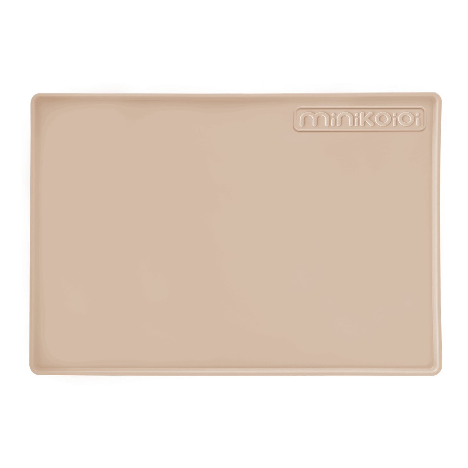 MinikOiOi Silicone Mat – Placemat &amp; Baking Mat – BPA-Free, Non-Slip, Beige – baby feeding set, arts…