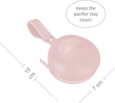 MinikOiOi Pod - Pinky Pink - Étui à tétine en silicone