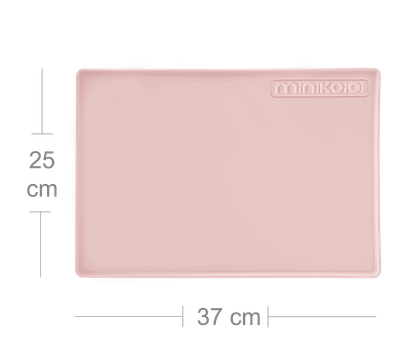 MinikOiOi Tapis en Silicone – Set de Table &amp; Tapis de Cuisson – Sans BPA, Antidérapant