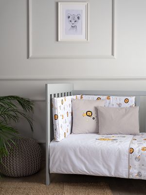 Funnababy Bedding Set (7 Pcs) - Circus - Grey - 60/70 Cm – product image, baby sleep essentials, wo…
