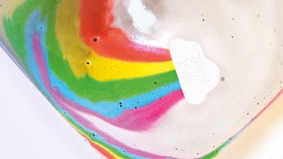 Zimpli Kids Large Rainbow Special Effect Baff Bombz - Bath Bomb Toy – product image, STEM toy, baby…