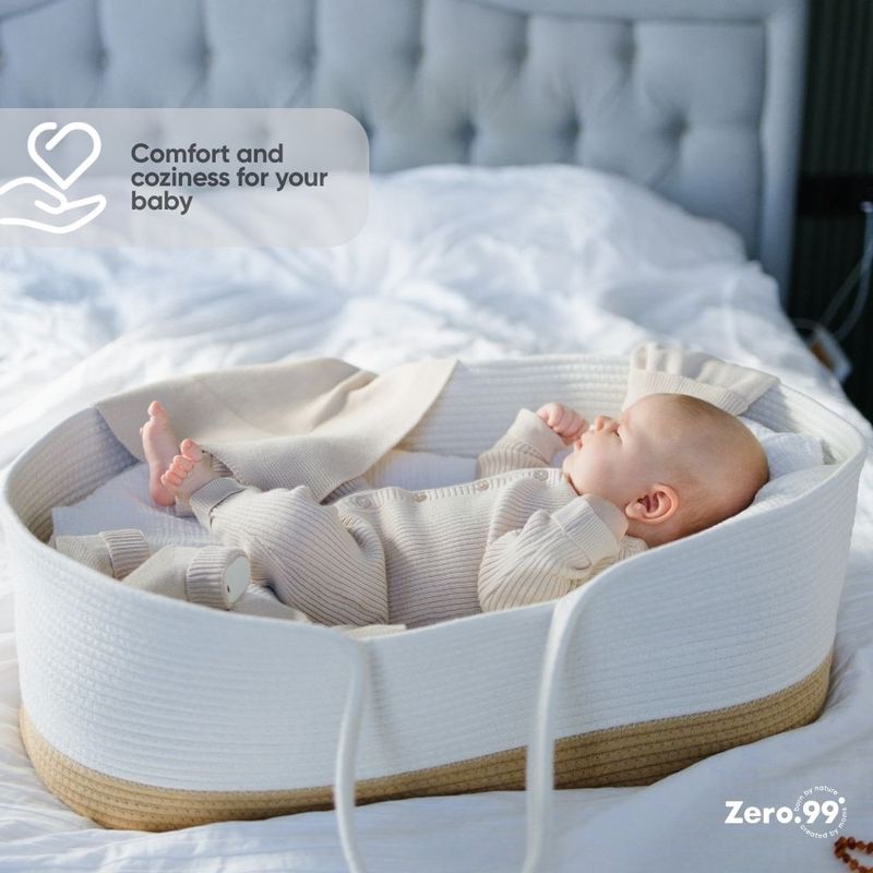 Baby Set 2 in 1, 2 Sleepsuits for Newborns Zero.99, Creme, Beige – product image, baby sleep essent…