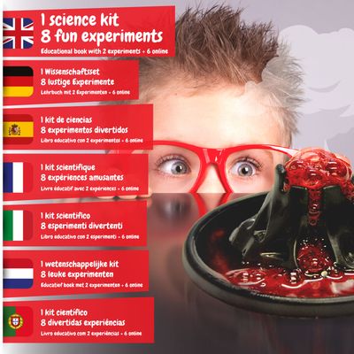 Science4you Volcano Eruption - Toy, Game for Kids (in 7 languages) – product image, STEM toy, woode…