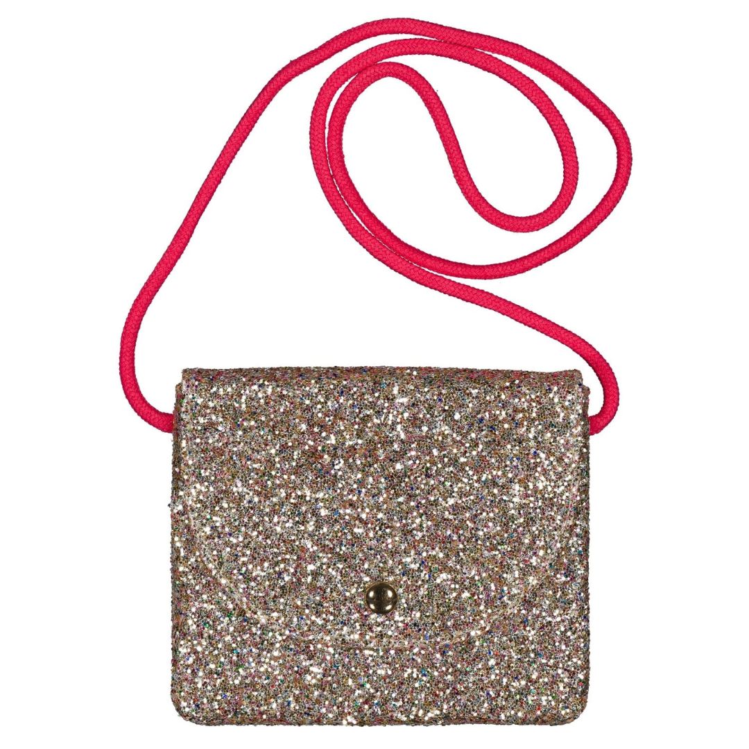 Luciole et Petit Pois Gold Glitter Kids Handbag – STEM toy, pretend play toy