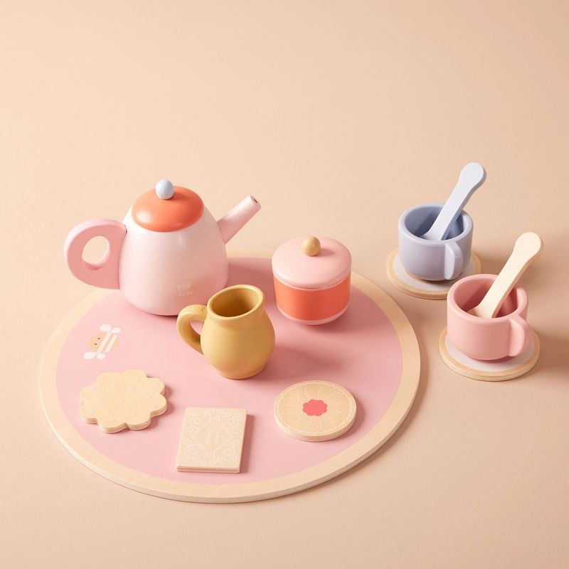 Wooden Tea Set FSC® – Pretend Play Tea Party Set