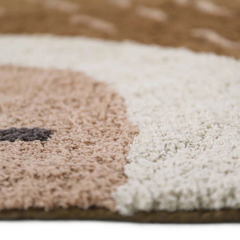 NATTIOT Baby Rug Little Fox – Soft Cotton Rug for the Children’s Room, Beige, Brown – product image…