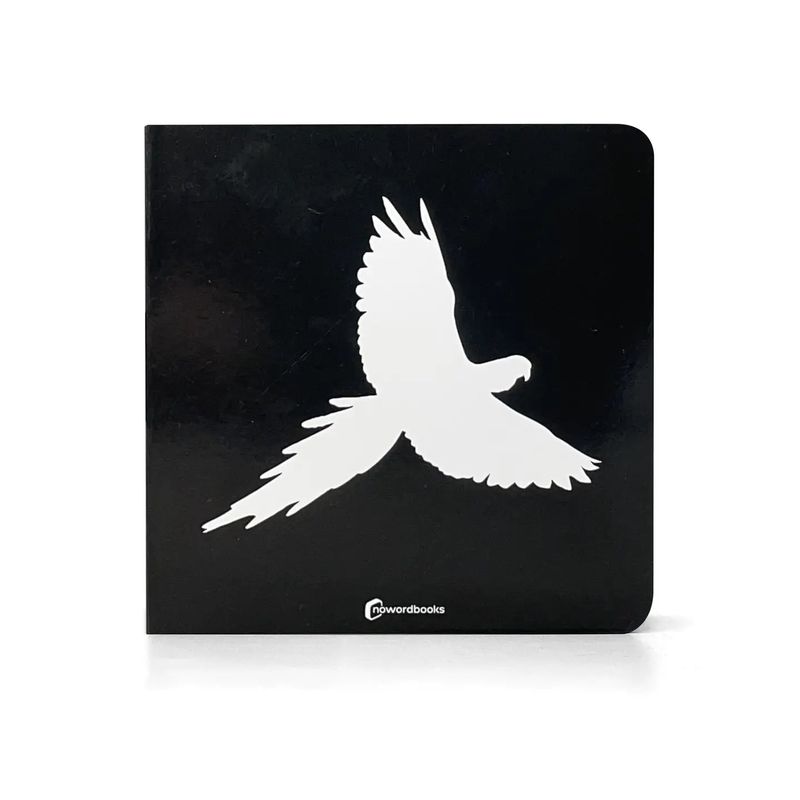 Zero.99 High Contrast Tummy Time Book for Babies, Black on White – product image, tummy time toy, b…