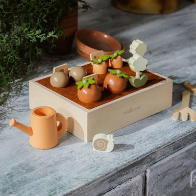 Holz-Garten Spielset – Rollenspiel Natur