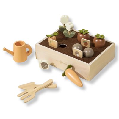 Holz-Garten Spielset – Rollenspiel Natur