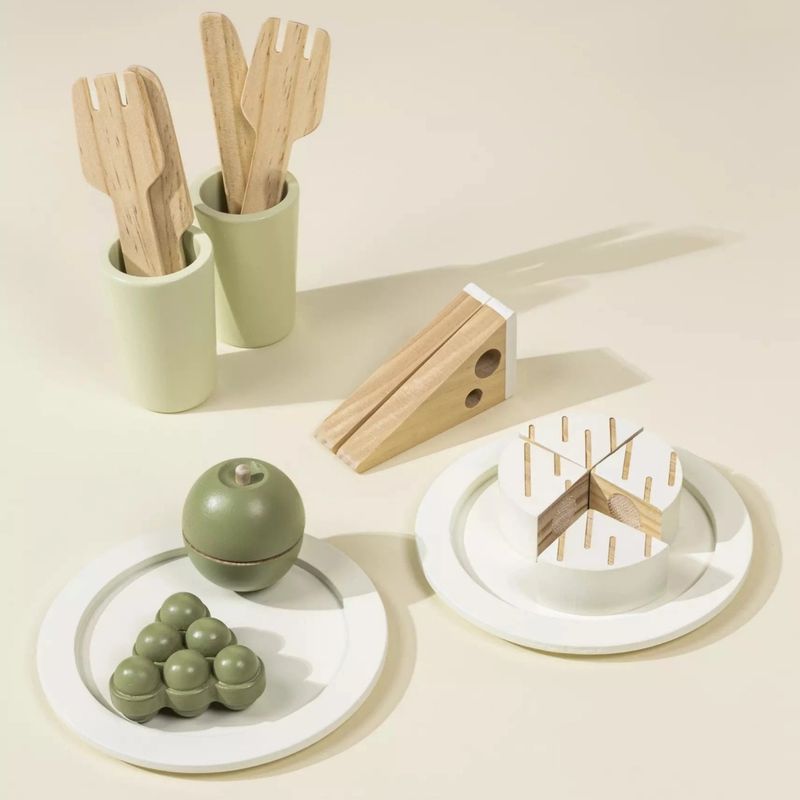 Coco Village Wooden Picnic Playset – Pretend Play Picnic Set – product image, wooden toy, pretend p…