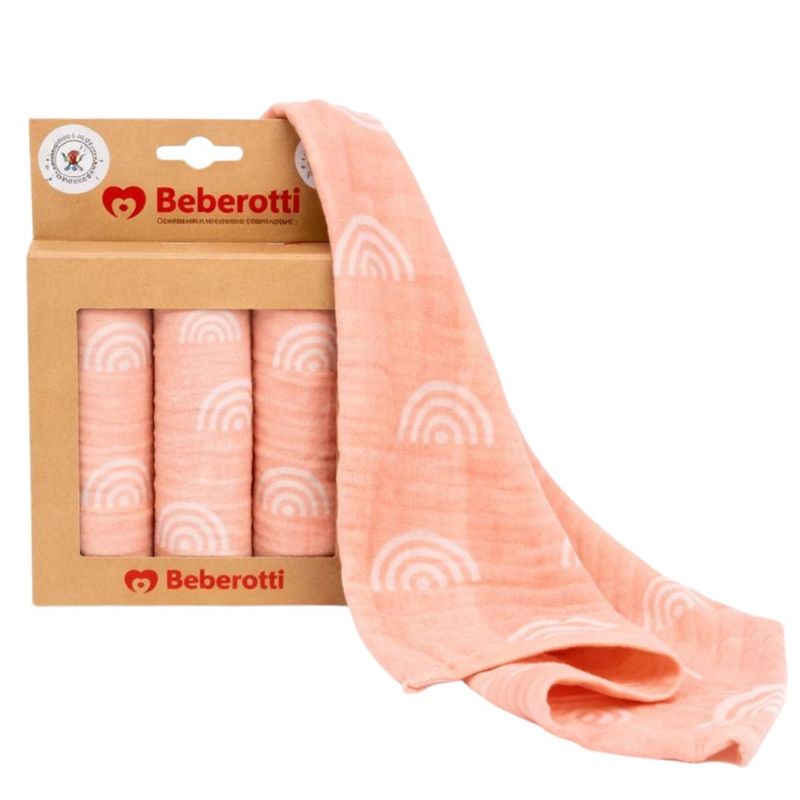 Organic Muslin Baby Handkerchief-muslin face Towel, 4 pieces in each Grey stars