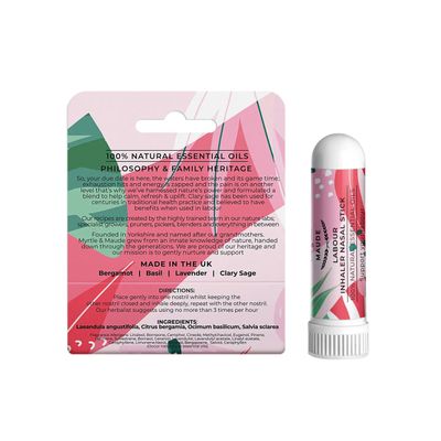 Myrtle &amp; Maude Inhalateur d'aromathérapie – Mélange d'huiles essentielles apaisantes pour la prépar…
