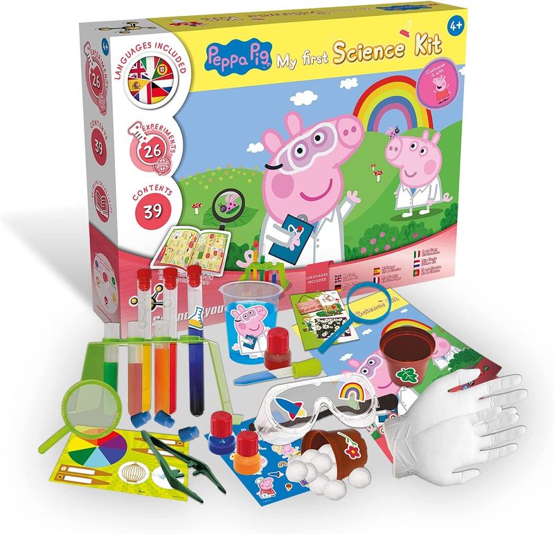 Science4you Peppa Pig My First Science Kit - Toy for Kids – product image, STEM toy, baby clothing