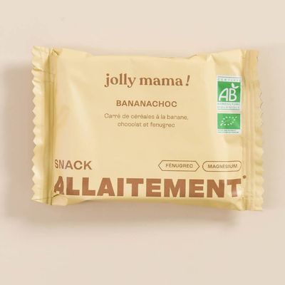 Barrette snack biologiche al cioccolato e banana – Supporto all'allattamento (confezione da 12)