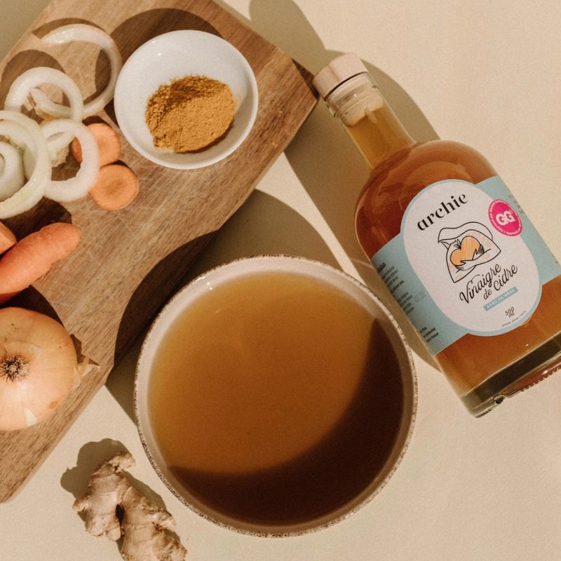 JOLLY MAMA Mama Cider – Bouillon de poulet riche en collagène (paquet de 6) – photo produit, jeu ST…