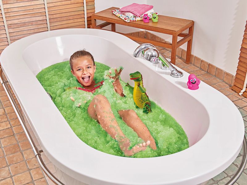 Zimpli Kids Gelli Baff - with Inflatable Dinosaur -Bath Toy – product image, STEM toy, baby sensory…