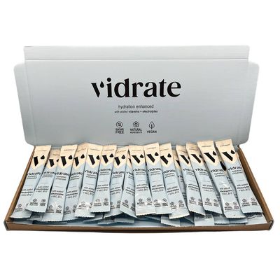 Vidrate Electrolyte Hydration Drink Sachets - 30 Pack, Coconut – abbigliamento baby, regalo bambino