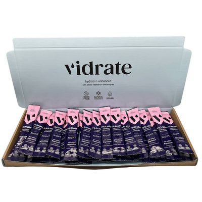 Vidrate Electrolyte Hydration Drink Sachets - 30 Pack, Mixed Berry – baby clothing, gift for kids