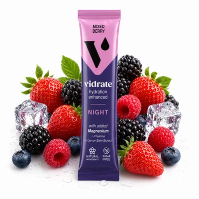 Vidrate Electrolyte Hydration Drink Sachets - 30 Pack, Mixed Berry – product image, baby clothing, …