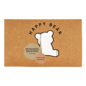 Microfiber Booster Inserts for Cloth Diapers – 4 Pack