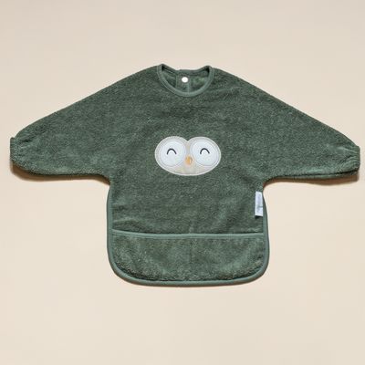 Long Sleeve Bib – Soft Cotton &amp; Waterproof Protection
