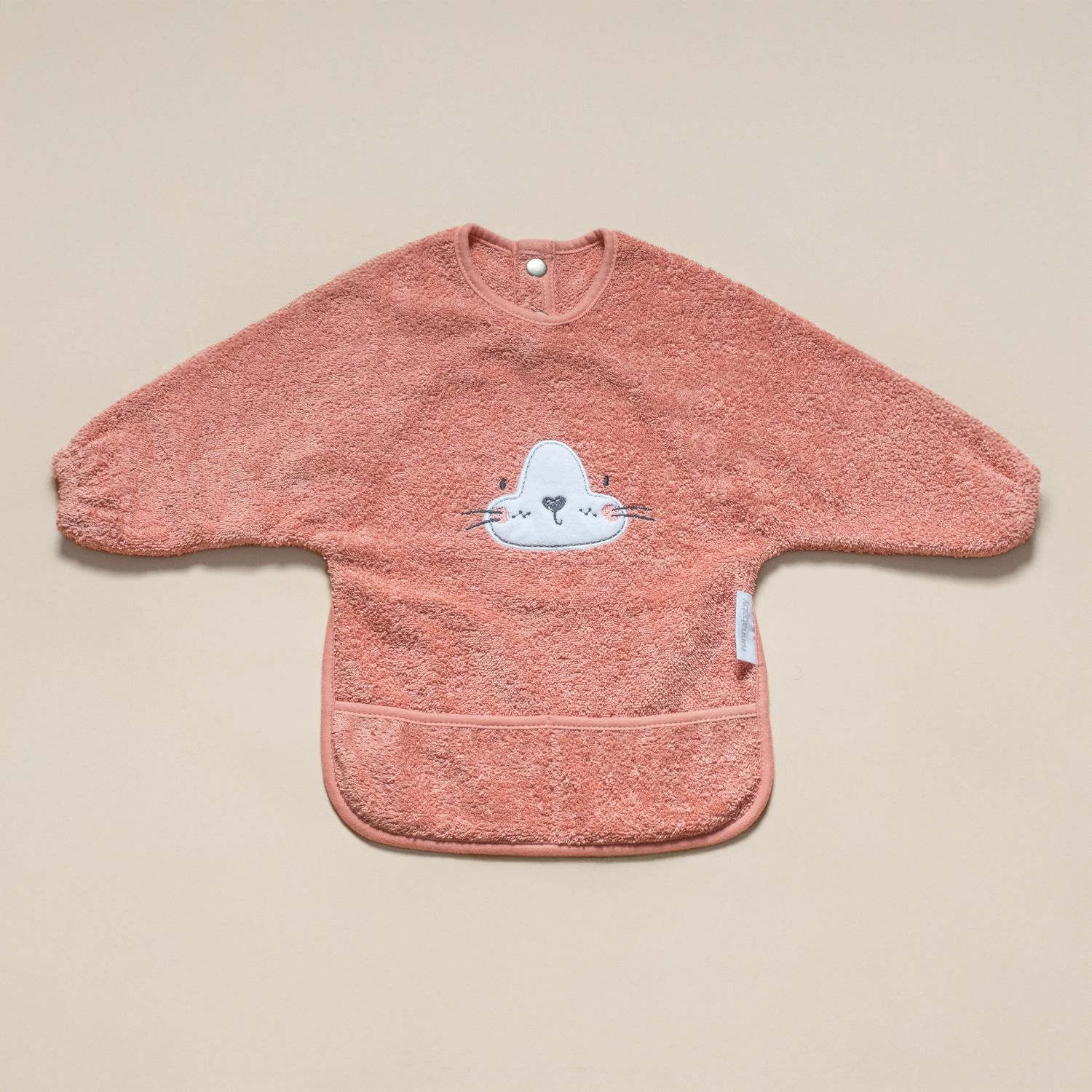 Long Sleeve Bib – Soft Cotton &amp; Waterproof Protection