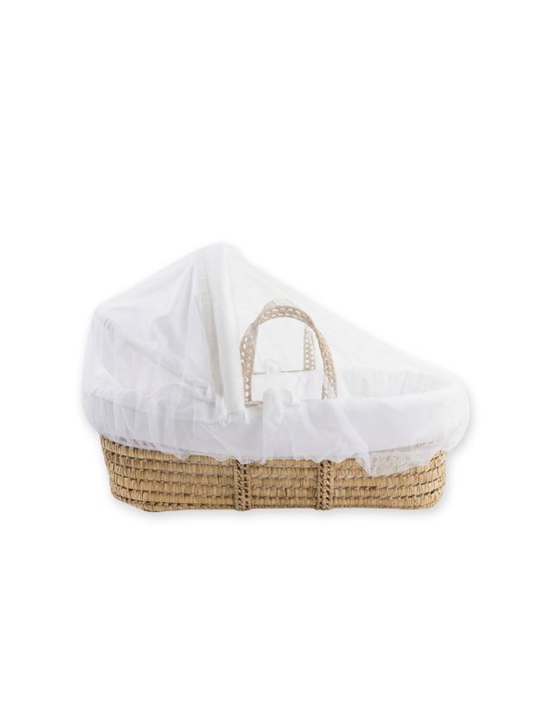 Funnababy Moustiquaire pour couffin bébé 45x85 cm – filet de protection blanc, Weiss – photo produi…