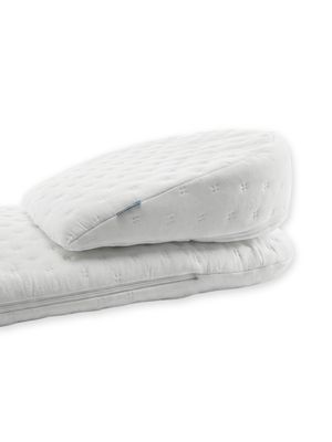 Funnababy Matelas anti-reflux pour couffin bébé 30x74 cm – matelas incliné ergonomique blanc, Weiss…