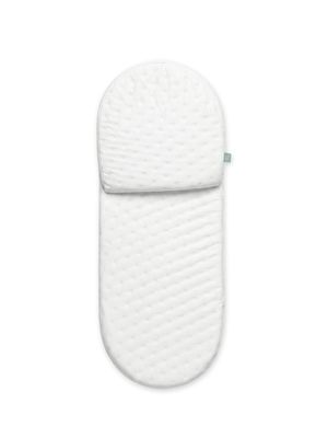 Reflux Mattress for Moses Basket 30x74 cm – Ergonomic Baby Wedge Mattress White