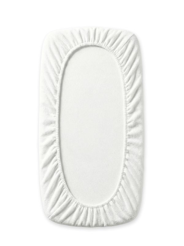 Mattress Protector for Moses Basket 30x74 cm – Waterproof Baby Mattress Cover White